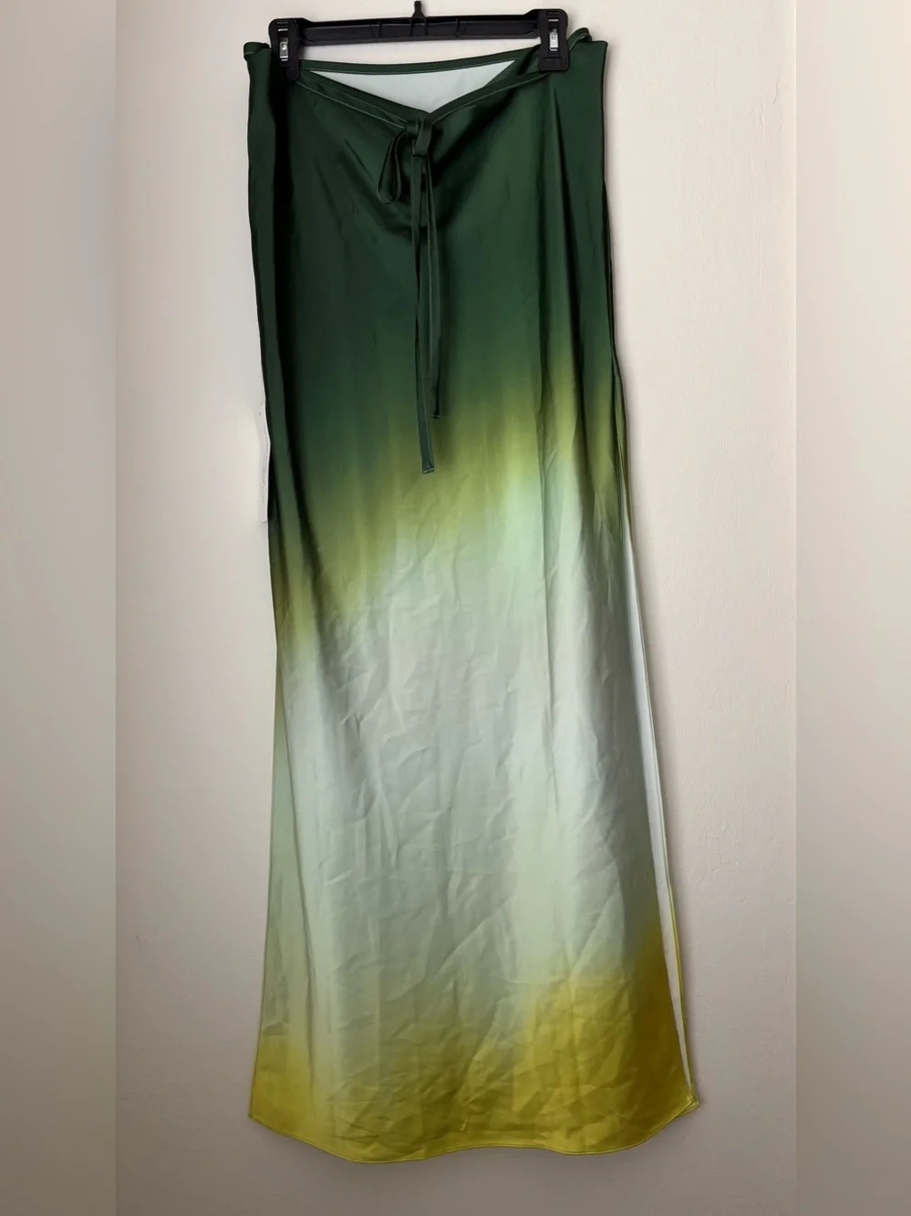 Rat & Boa Cypress Skirt in Dip Dye Green Size Small NEW Beach Vacation Bohemian - Picture 6 of 13
